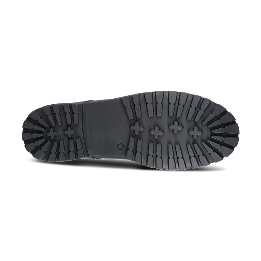 Term Bailey Black Lace Up School Shoe