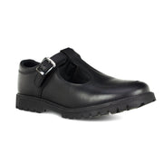 Term Emily Black Buckle School Shoe