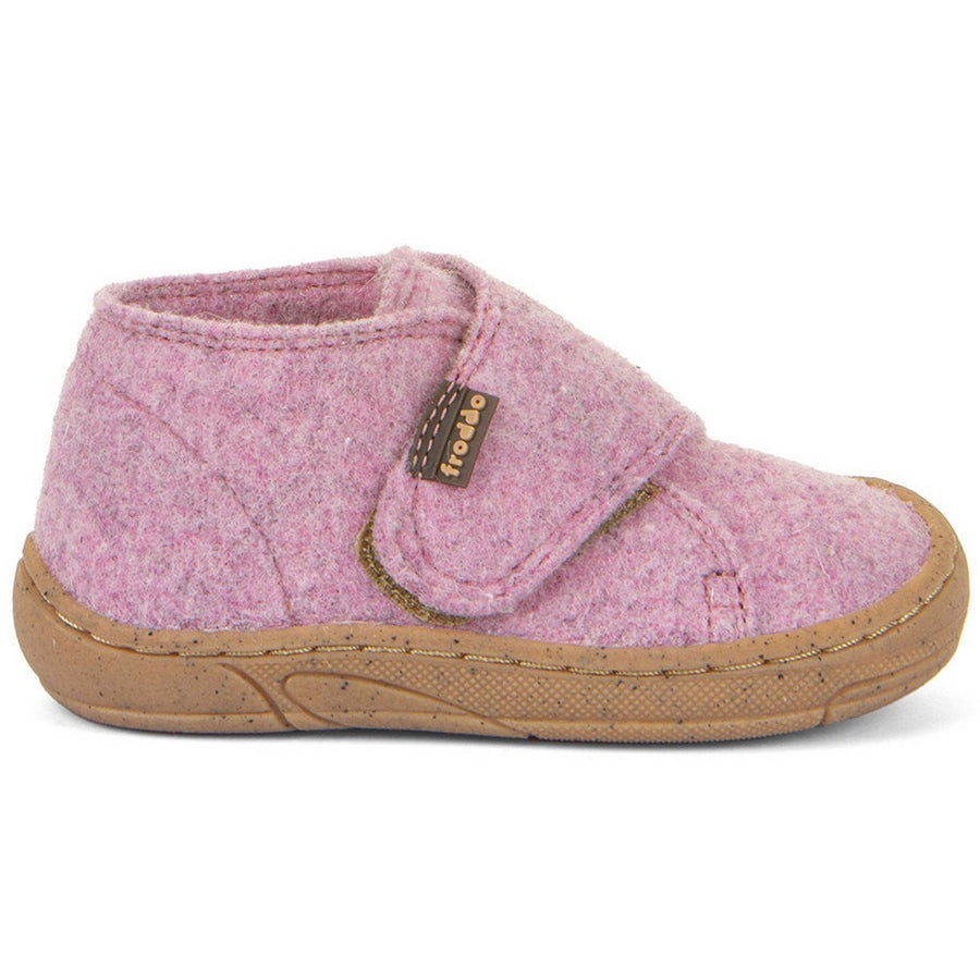 Froddo Wooly Barefoot Girls Slipper / House Shoe  G1700343-8 Pink