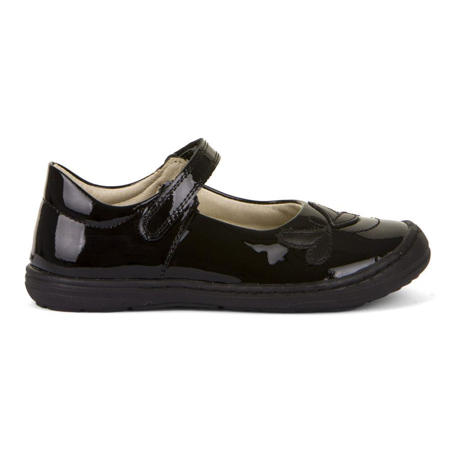 Froddo Mia DF G3140171 Black Patent School Shoes