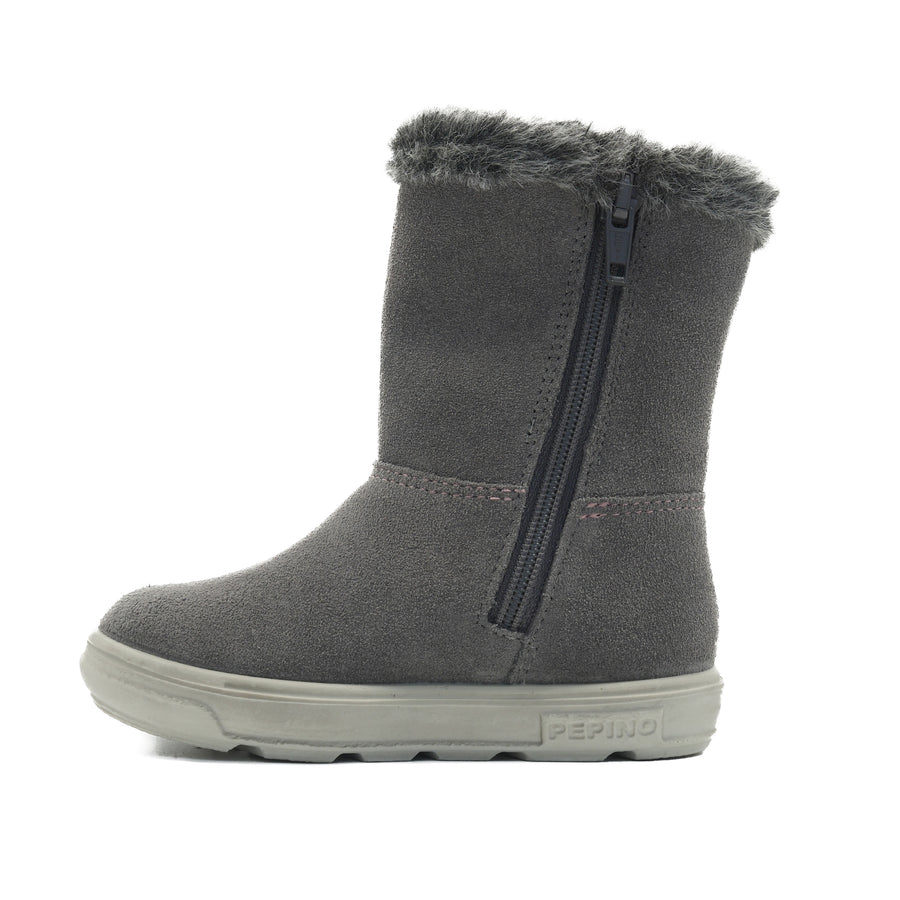 Ricosta Umi Grey 50 2701602/450 Girls Grey Waterproof Boot