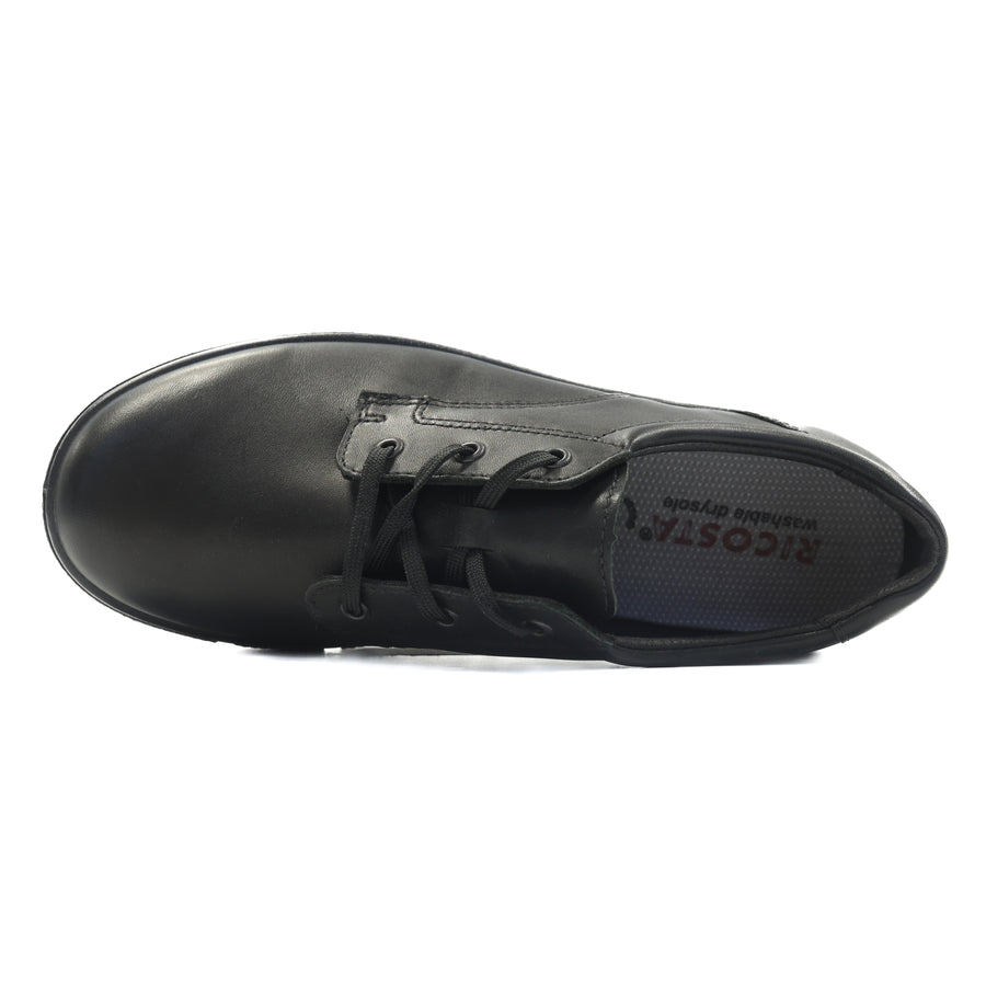 Ricosta Stace 50 8001002/090 Black School Shoes