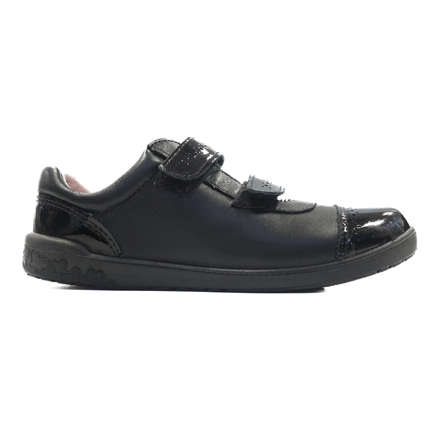 Ricosta Grace Patent 50 8600502/093 Black School Shoes
