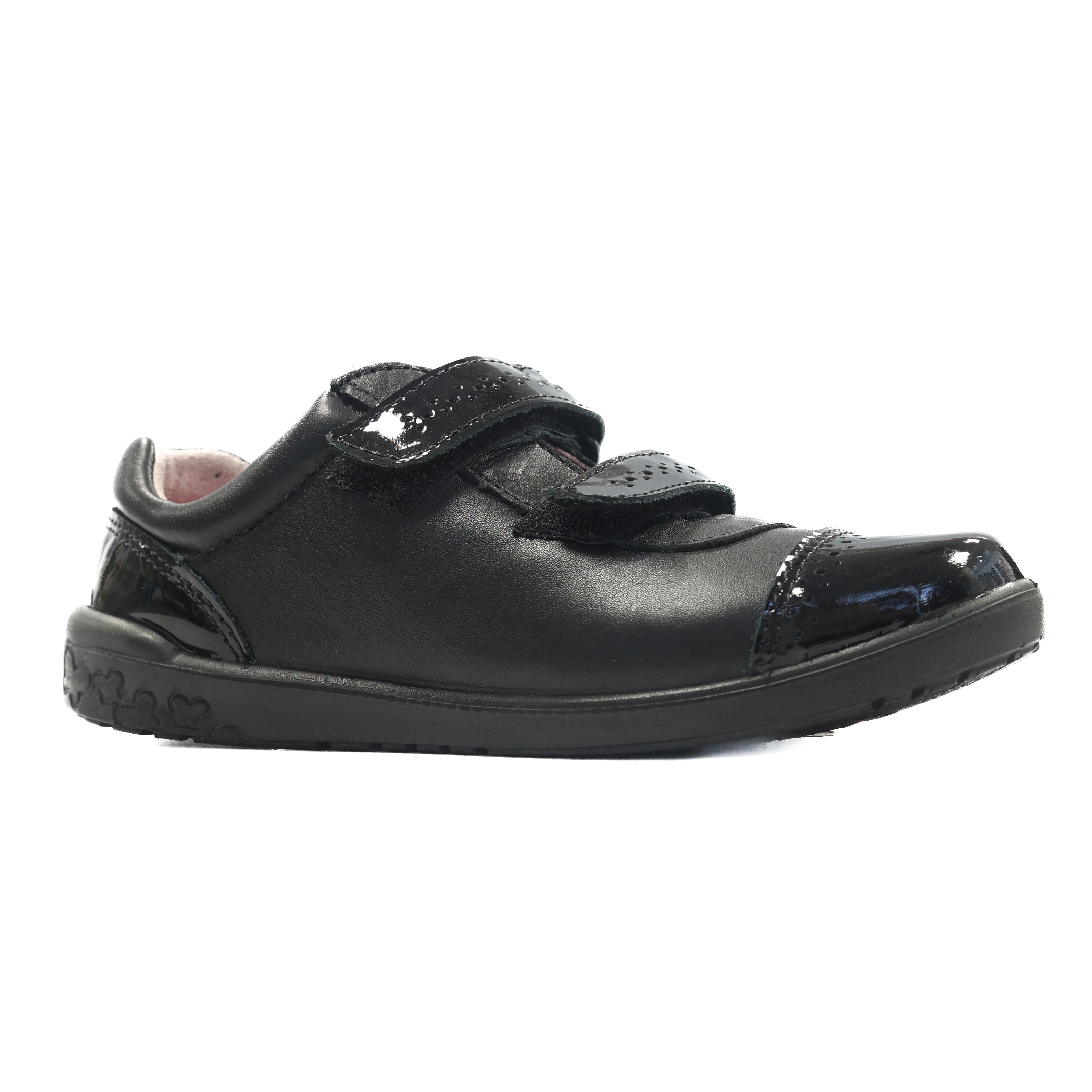 Ricosta Grace Patent 50 8600502/093 Black School Shoes