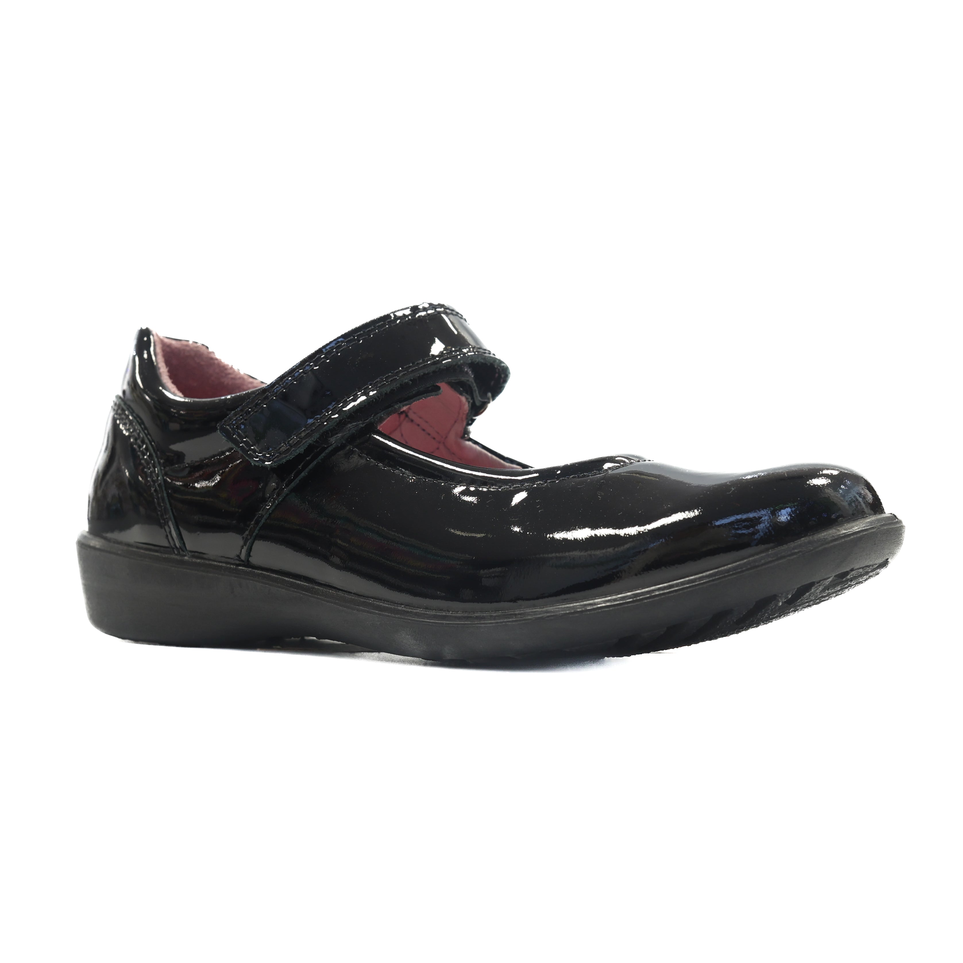 Ricosta Beth Patent W 50 8500103/093 Black School Shoes