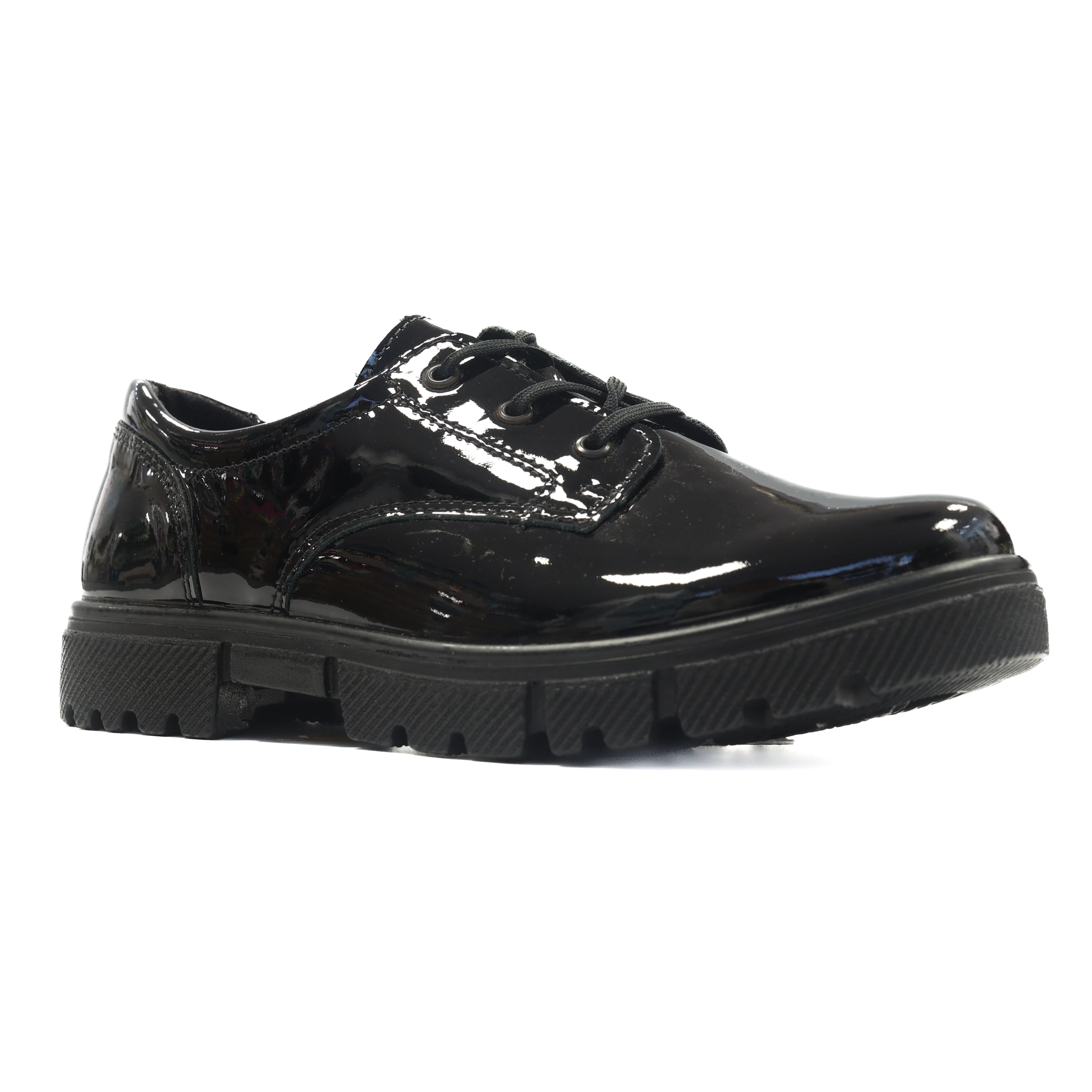 Ricosta Stacy 50 8001002/093 Black Patent School Shoes