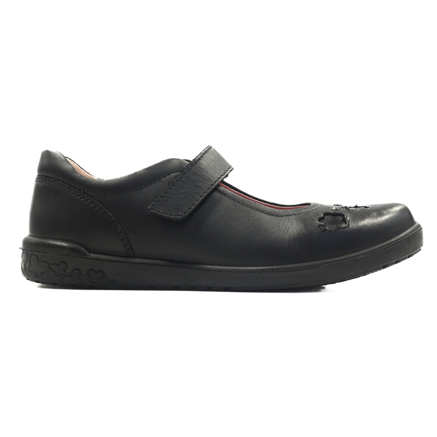 Ricosta Leya 50 8600702/090 Black School Shoes