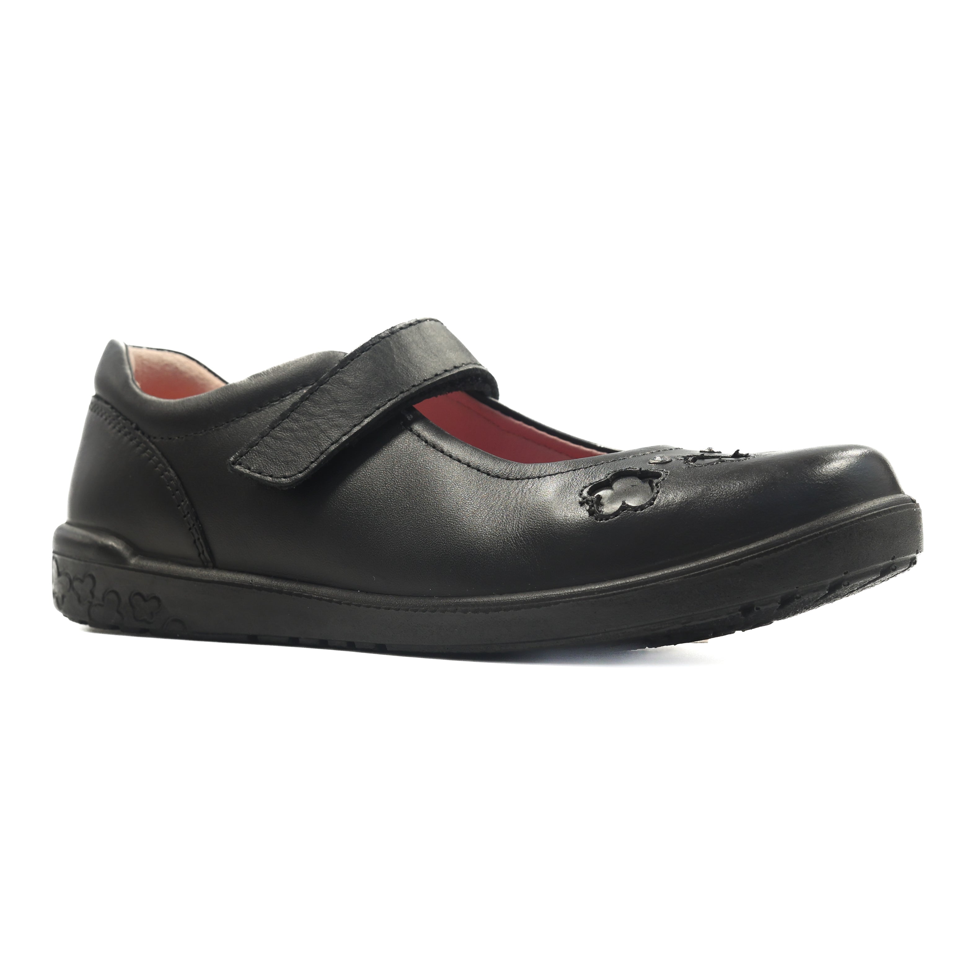 Ricosta Leya 50 8600702/090 Black School Shoes
