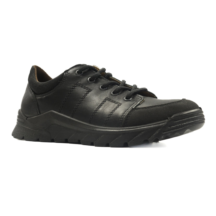 Ricosta Nate Wide 50 4700203/090 Black School Shoes