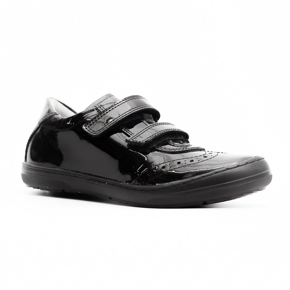 Froddo Mia D G3130233-1 Black Patent School Shoes