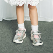 Hummel Crosslite Silver Glitter Girls Trainer 231652