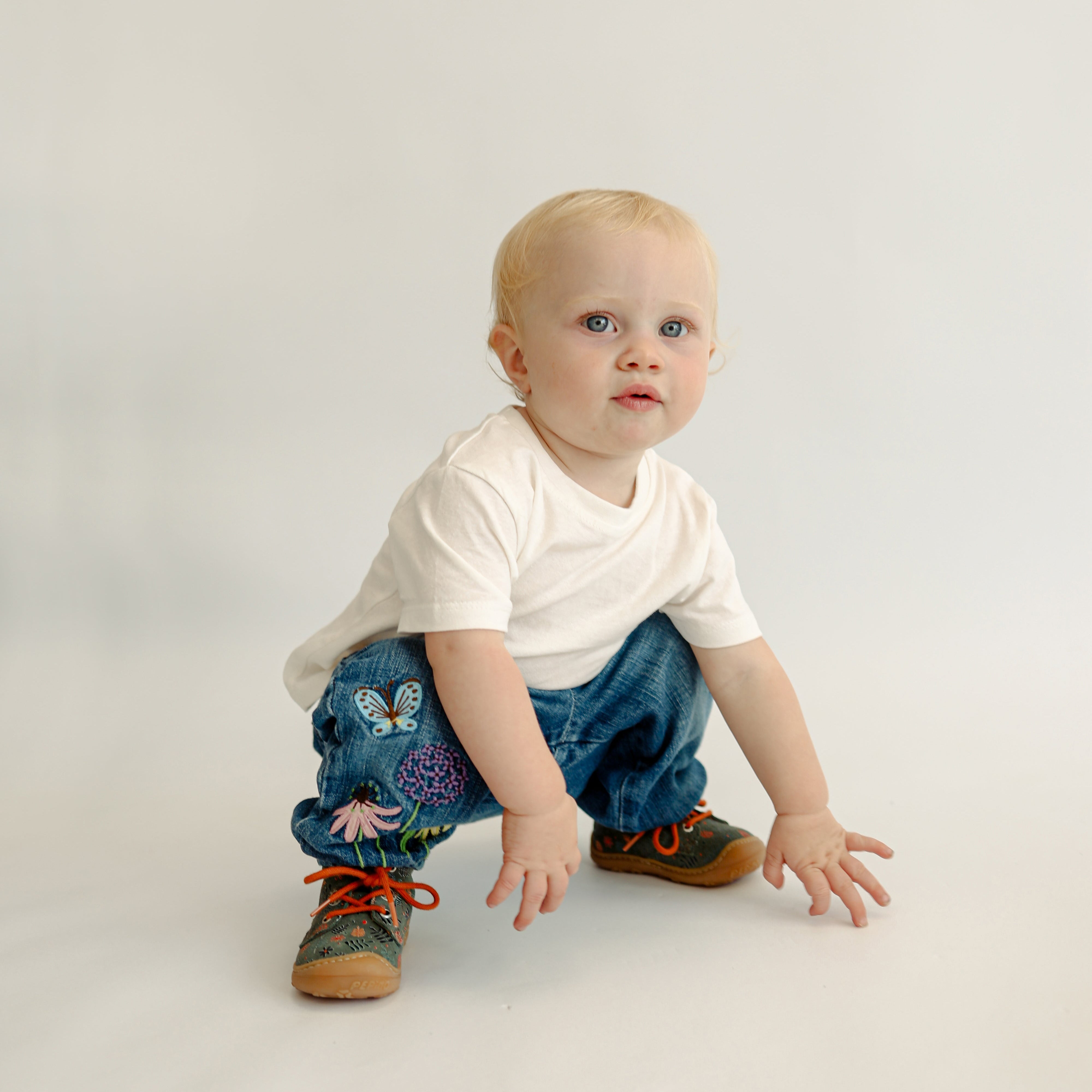 Ricosta Dots 50 1200502/571 Children's Sage Boot