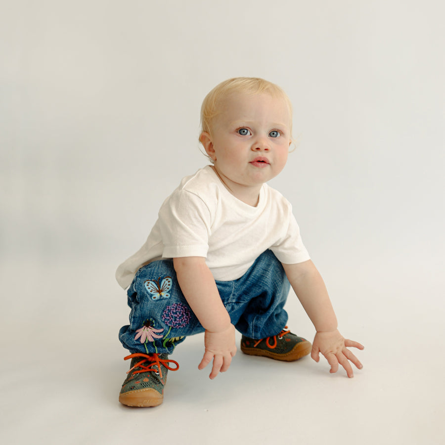 Ricosta Dots 50 1200502/571 Children's Sage Boot
