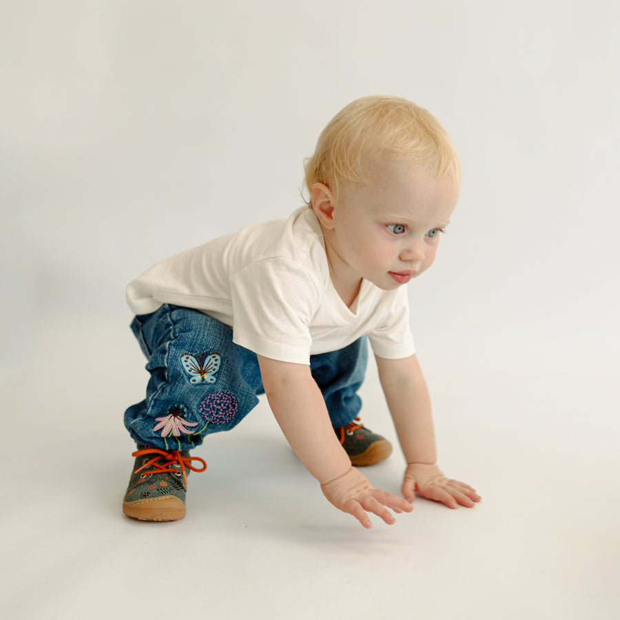 Ricosta Dots 50 1200502/571 Children's Sage Boot