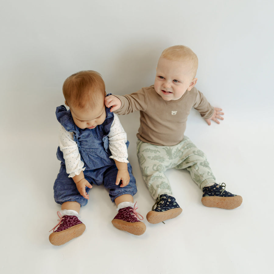 Ricosta Dots 50 1200502/381 Merlot Girls Boot