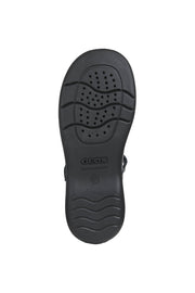 Geox J NAIMARA G.B J16FHB 00066 C9999 Black Patent School Shoe