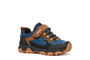 Geox J Magnetar Amphibiox J463ZB 050FU C0948 Navy/Brown Boys Waterproof Trainers