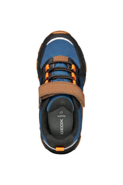 Geox J Magnetar Amphibiox J463ZB 050FU C0948 Navy/Brown Boys Waterproof Trainers