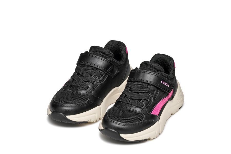 Geox J Loftus J46M2A OFU54 C0922 Black / Fuschia