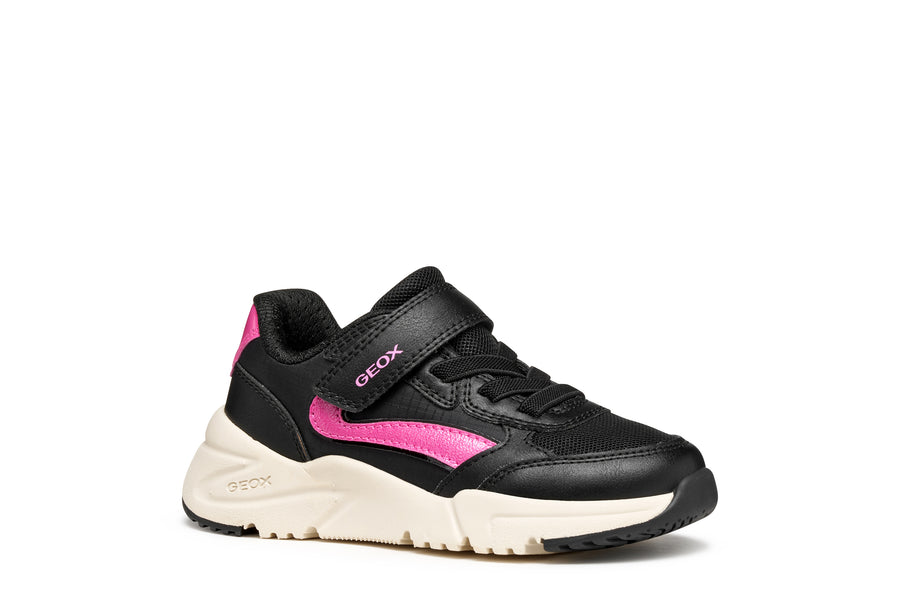 Geox J Loftus J46M2A OFU54 C0922 Black / Fuschia