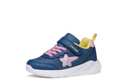 Geox J SPRINTYE J55WA OAS54 C4BE8 Blue/Pink Girls Trainer