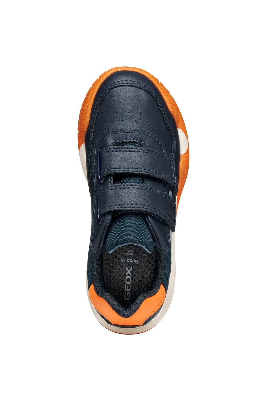 Geox J Rann-e Boy J56NEA 054FU C0659 Navy/Orange Trainer