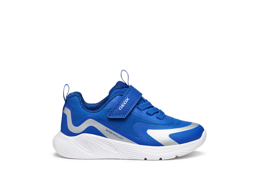 Geox J SPRINTYE BOY J56NXA 0FU54 C4011 Boys Navy Trainer