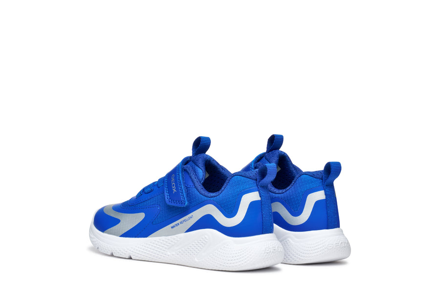 Geox J SPRINTYE BOY J56NXA 0FU54 C4011 Boys Navy Trainer