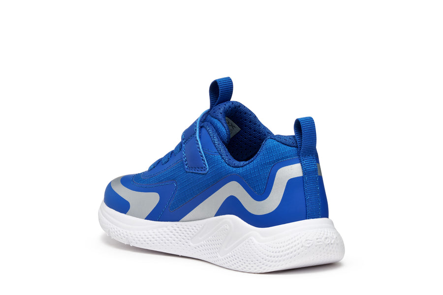 Geox J SPRINTYE BOY J56NXA 0FU54 C4011 Boys Navy Trainer
