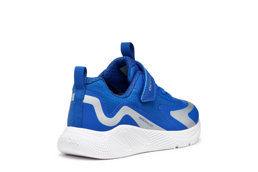 Geox J SPRINTYE BOY J56NXA 0FU54 C4011 Boys Navy Trainer