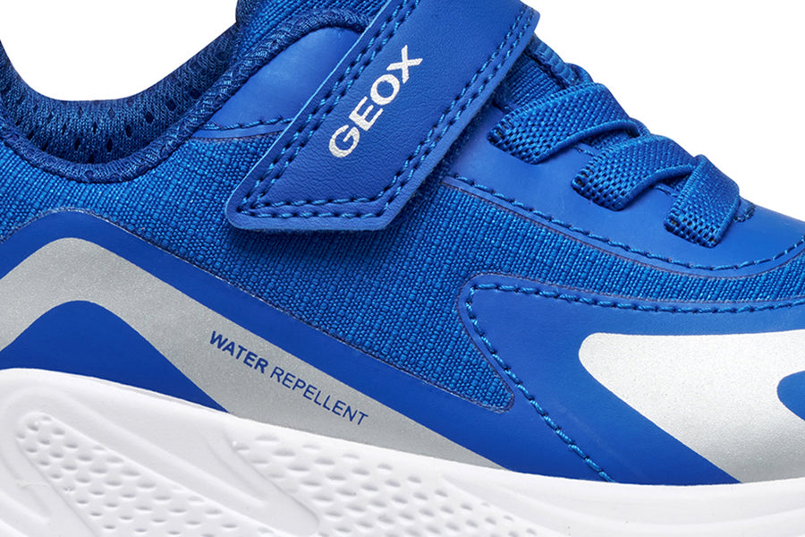 Geox J SPRINTYE BOY J56NXA 0FU54 C4011 Boys Navy Trainer