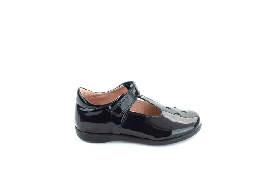 Petasil Joyce 6258-02 Black Patent School Shoes