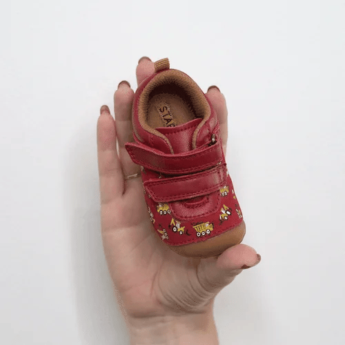 Start-rite 0823_18 Little Smile Burgundy Pre Walkers Girls Shoe