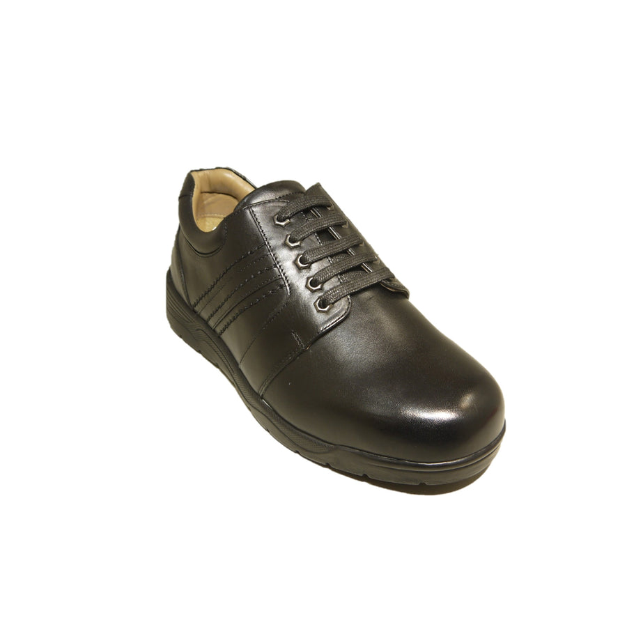DB Shoes Derek Black Leather 80217A 6V