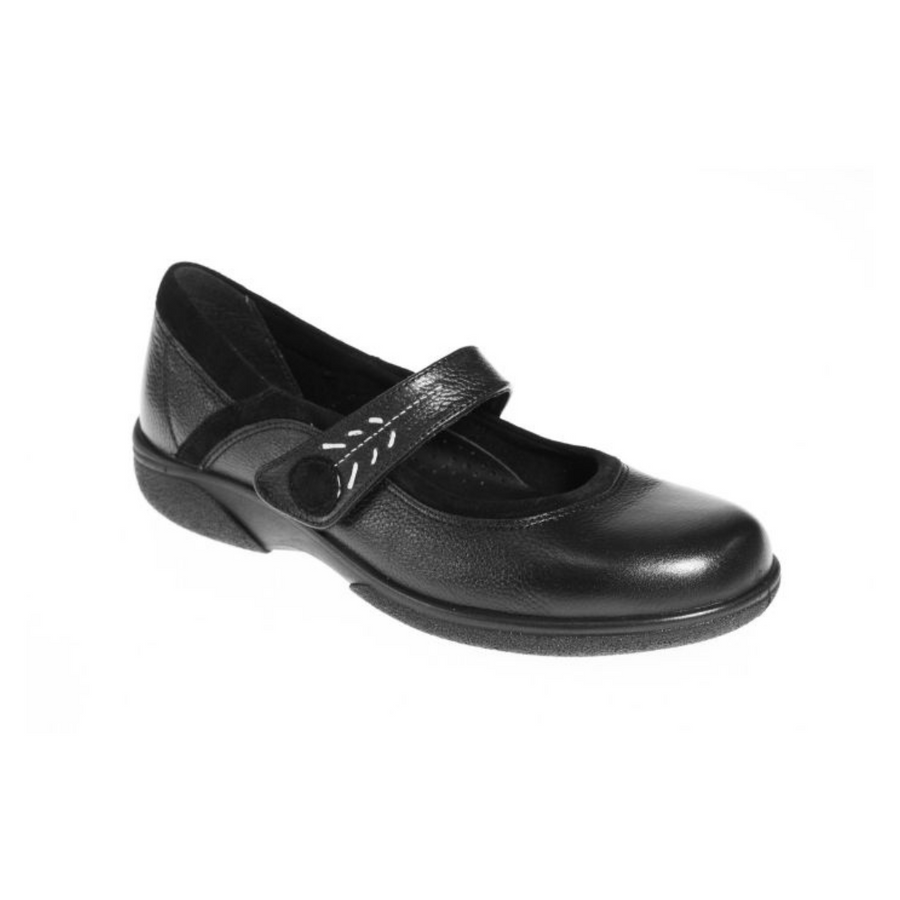 Db Shoes BUXTON 2E 78313A Black Suede Shoe