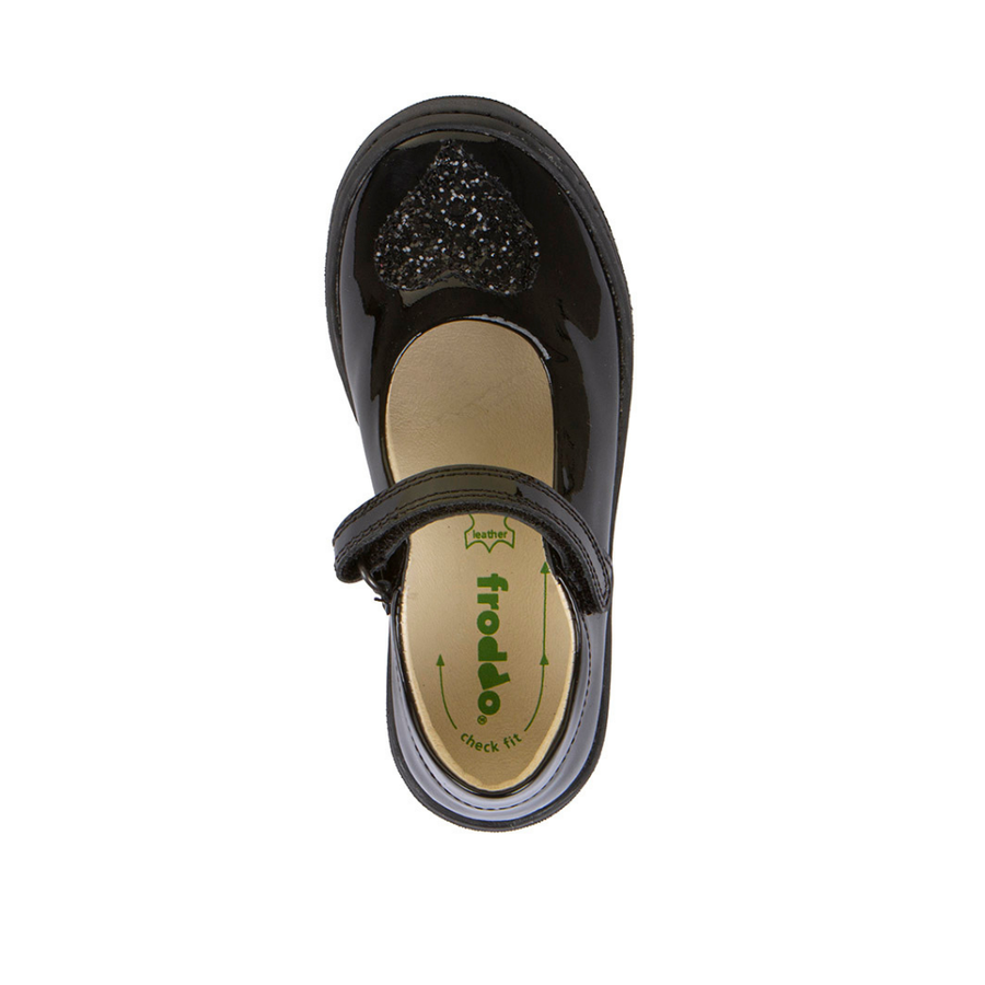 Froddo Mia H G3140190 Black Patent School Shoes