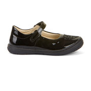 Froddo Mia H G3140190 Black Patent School Shoes