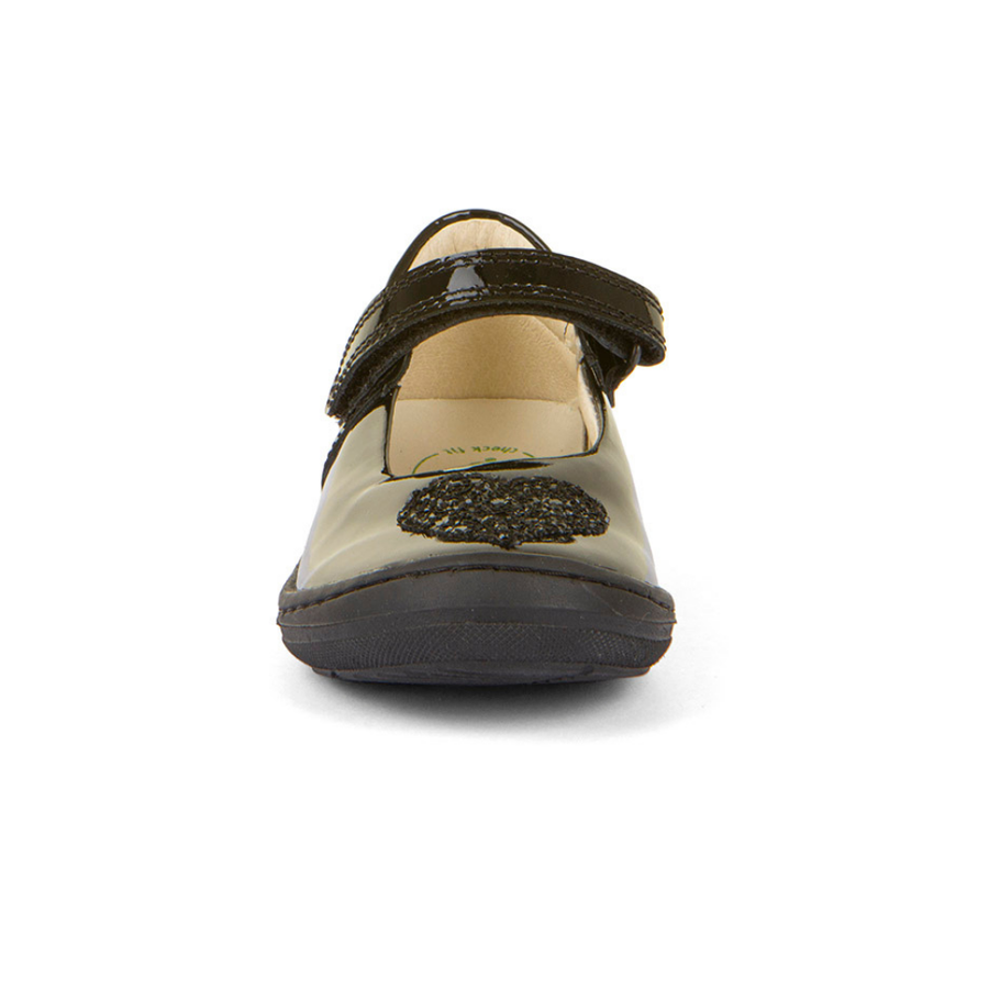 Froddo Mia H G3140190 Black Patent School Shoes