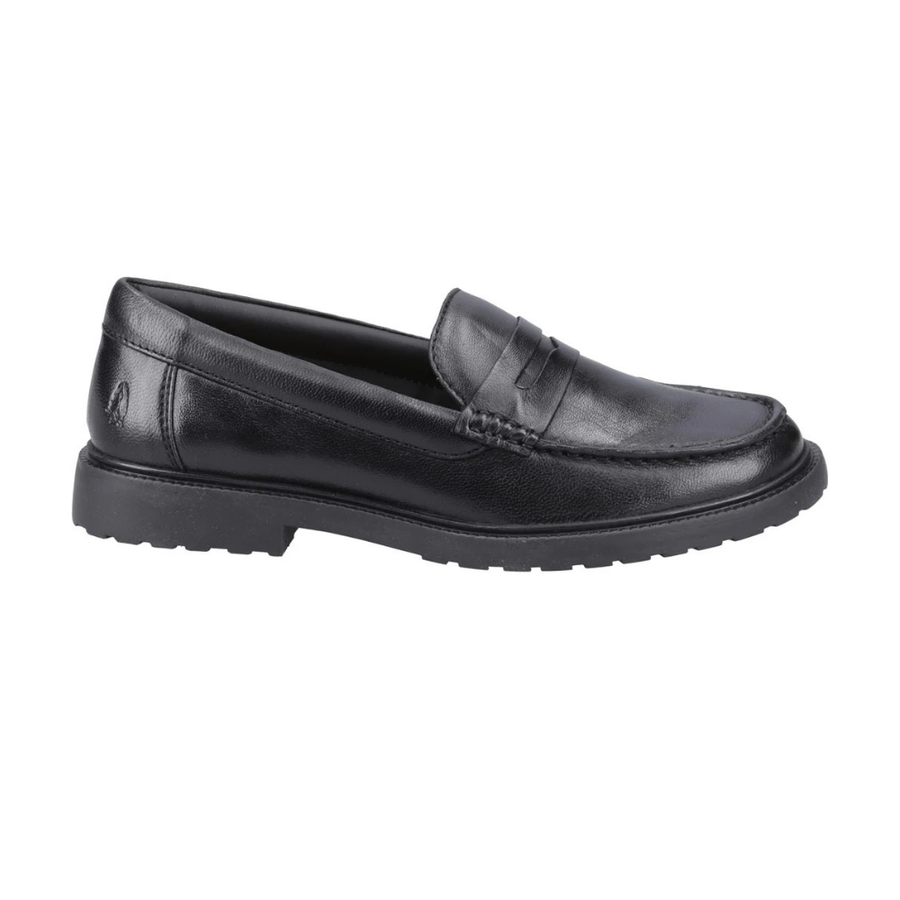 Hush Puppies Verity 35337-71239 Black Slip On School Shoes