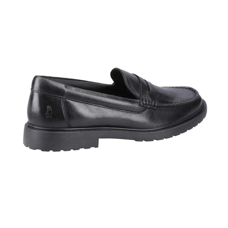 Hush Puppies Verity 35337-71239 Black Slip On School Shoes