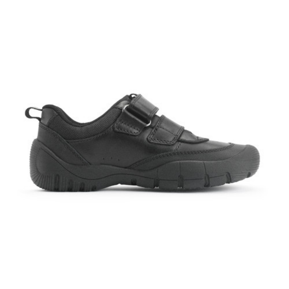 Start-Rite Quad 2840_7 Black Leather School Shoe
