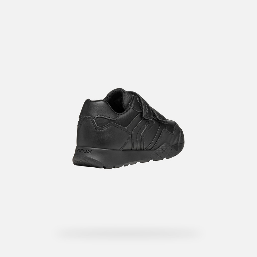 Geox J RANN-E J56NEA 0BCFU Black Shoes