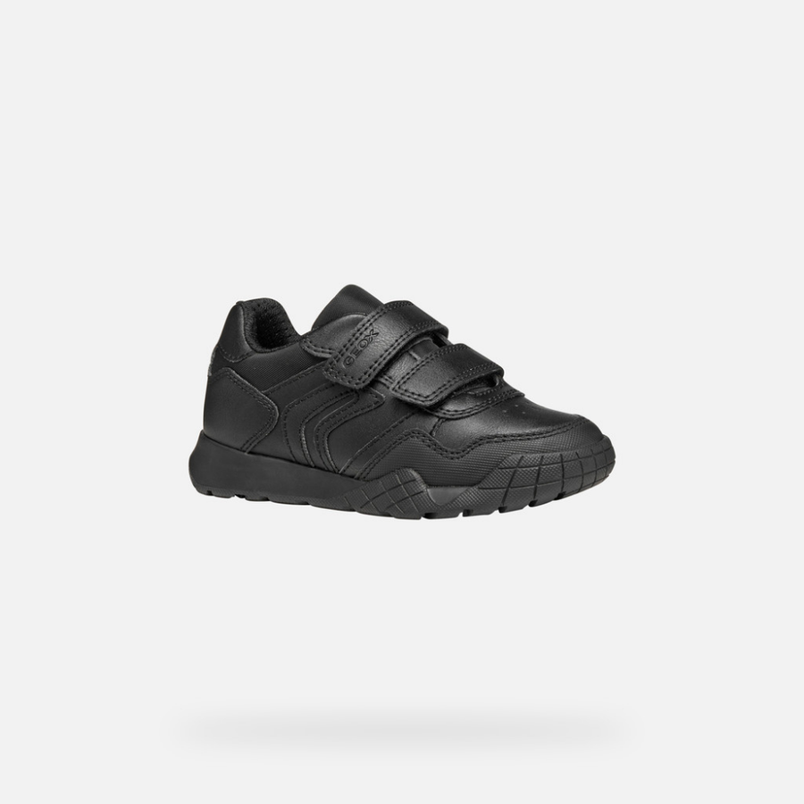 Geox J RANN-E J56NEA 0BCFU Black Shoes