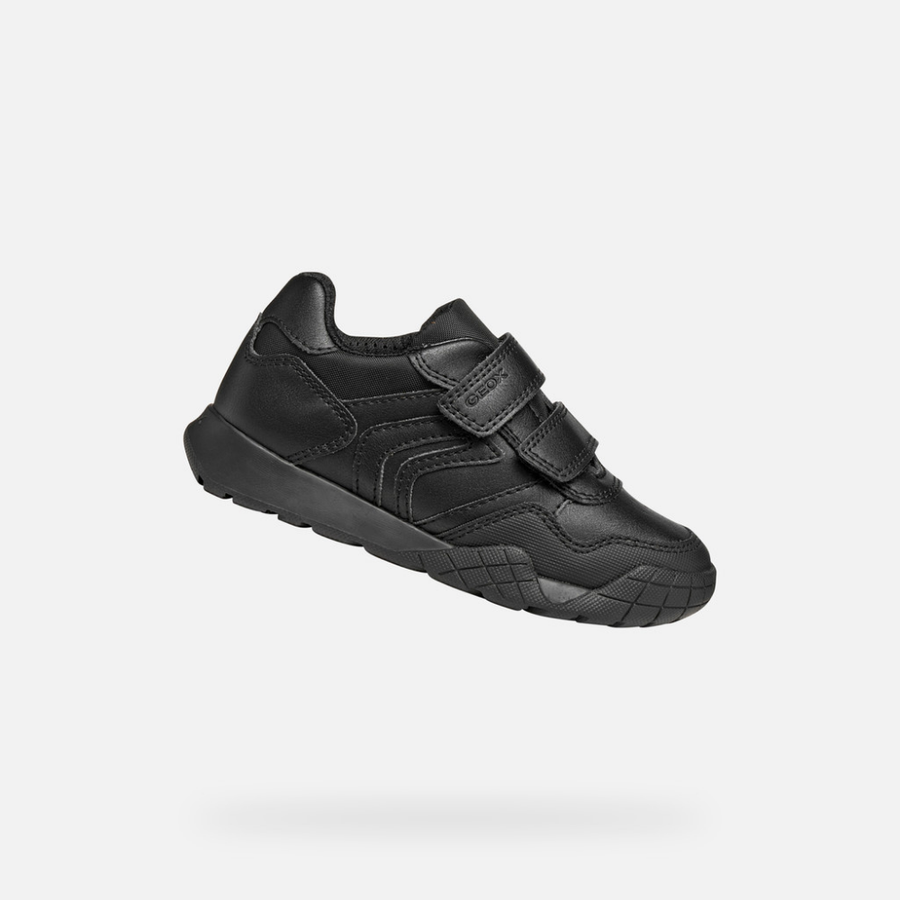 Geox J RANN-E J56NEA 0BCFU Black Shoes