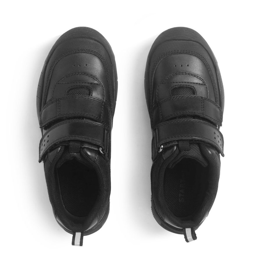 Start-Rite Quad 2840_7 Black Leather School Shoe