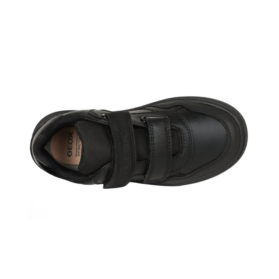 Geox J Theleven J56LDG 054FU Black School Shoes
