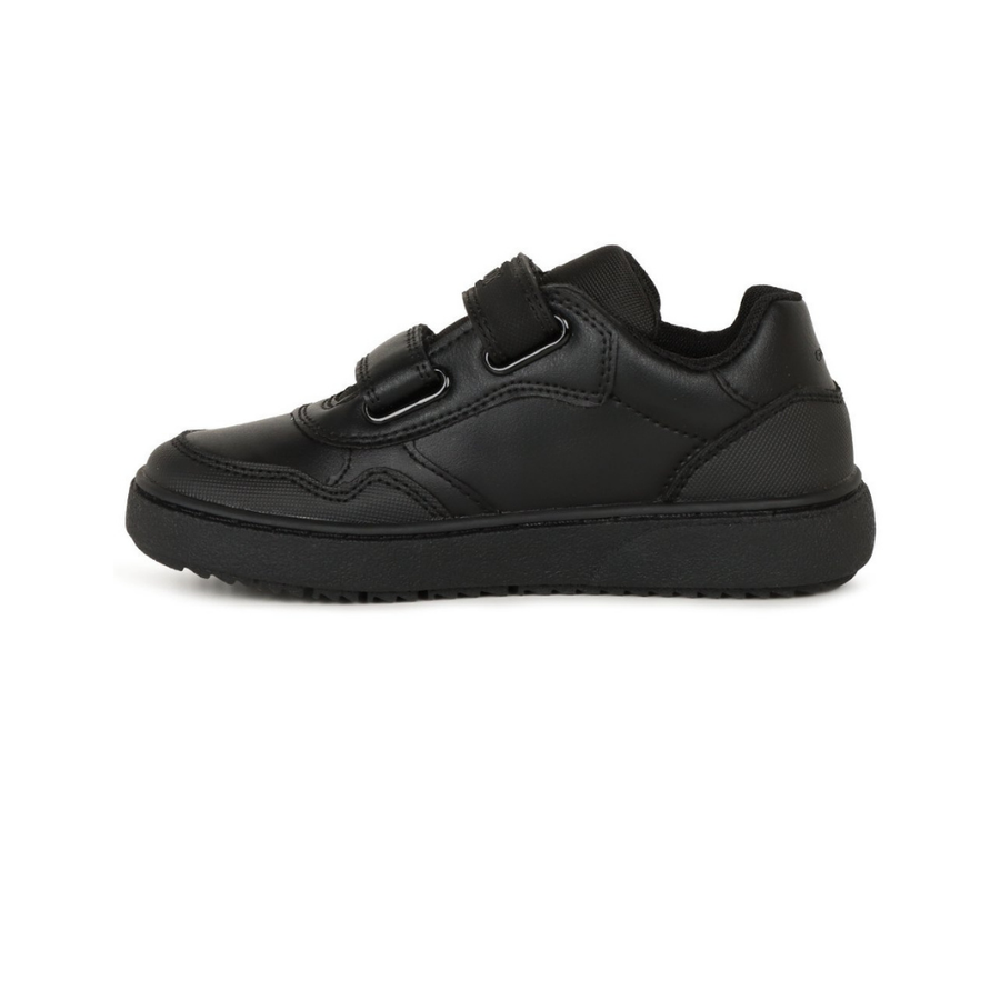 Geox J Theleven J56LDG 054FU Black School Shoes