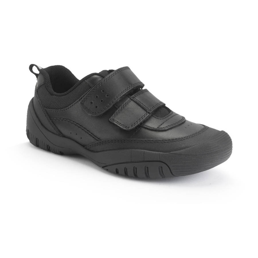 Start-Rite Quad 2840_7 Black Leather School Shoe