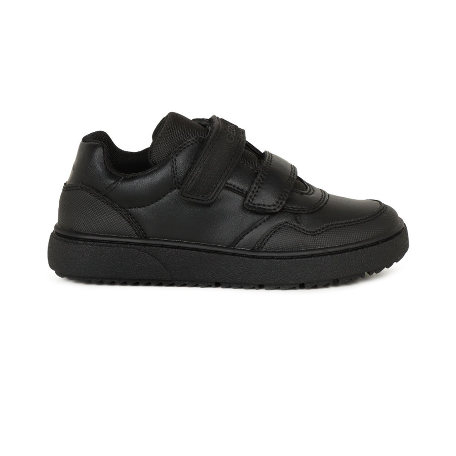 Geox J Theleven J56LDG 054FU Black School Shoes