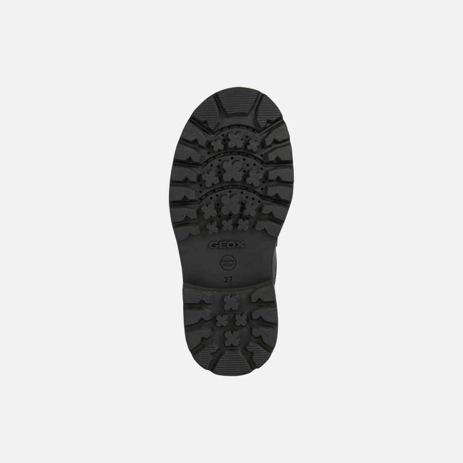Geox J Shaylax B D J16FAD 043BC Black School Shoes